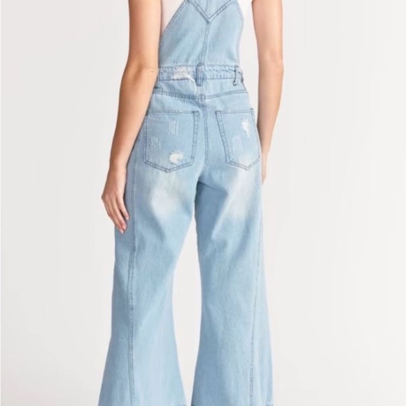 NWT Sold out at “Three Birds Nest “ Aaron and Amber Jumpsuit/ Overalls - Picture 4 of 9